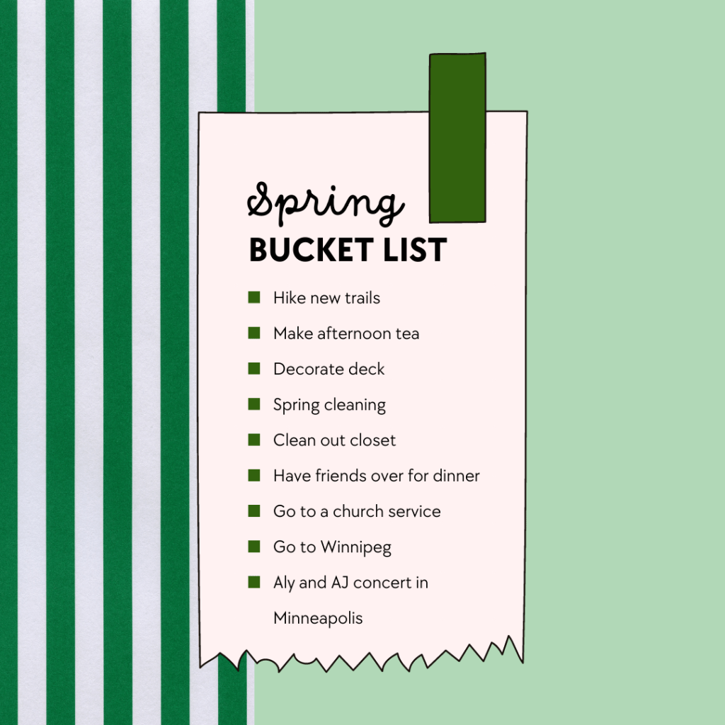 Spring ’22 Bucket&nbsp;List